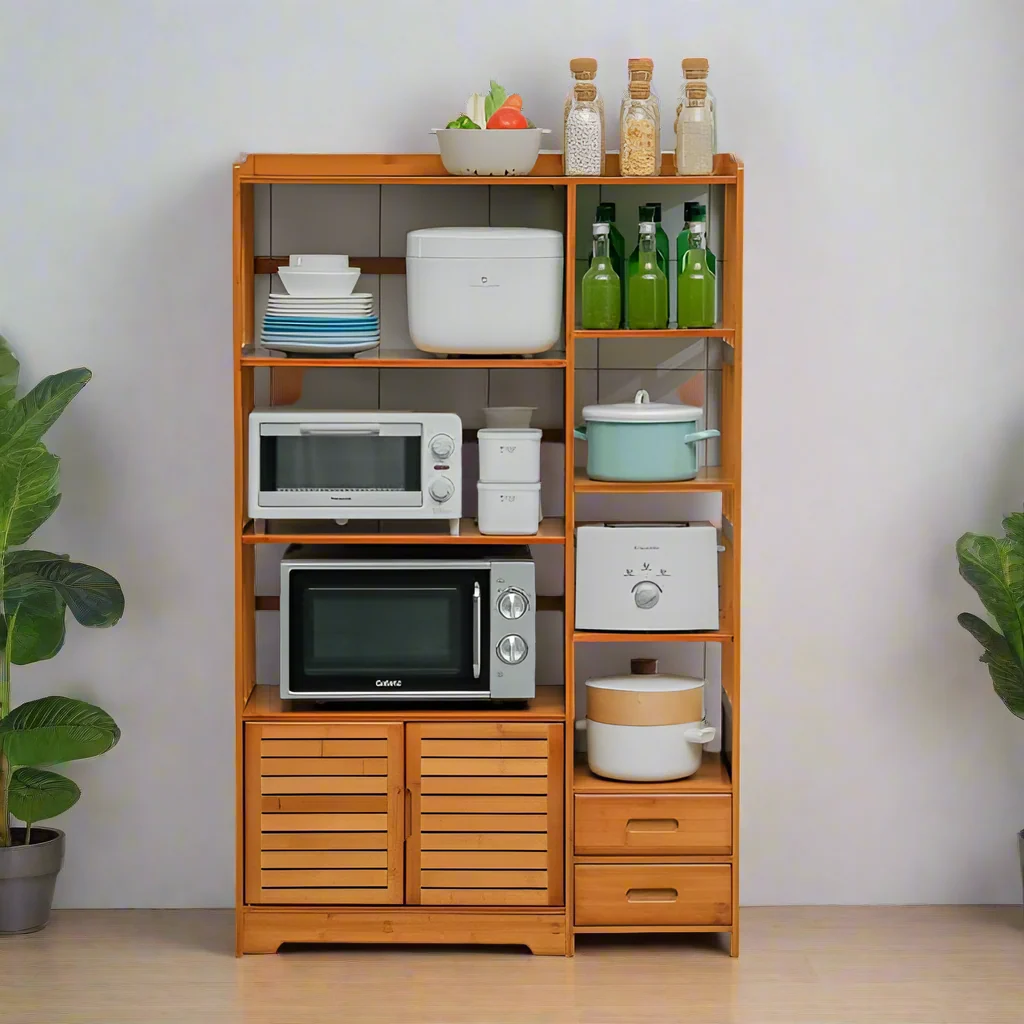 Wooden Multi Functional Oven Rack।Aesthetic &Functional Kitchen Piece