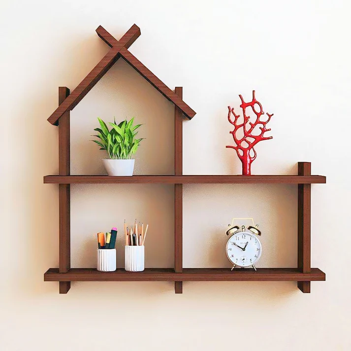 wall shelf | wooden wall self